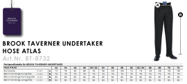 Brook Taverner Undertaker Anzughose ATLAS