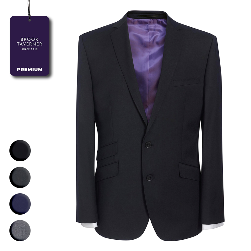 Brook Taverner Premium Slim 2-Knopf Sakko CASSINO