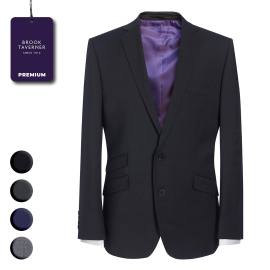 Brook Taverner Premium Slim 2-Knopf Sakko CASSINO
