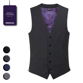 Brook Taverner Premium Regular 5-Knopf Weste BUSSO