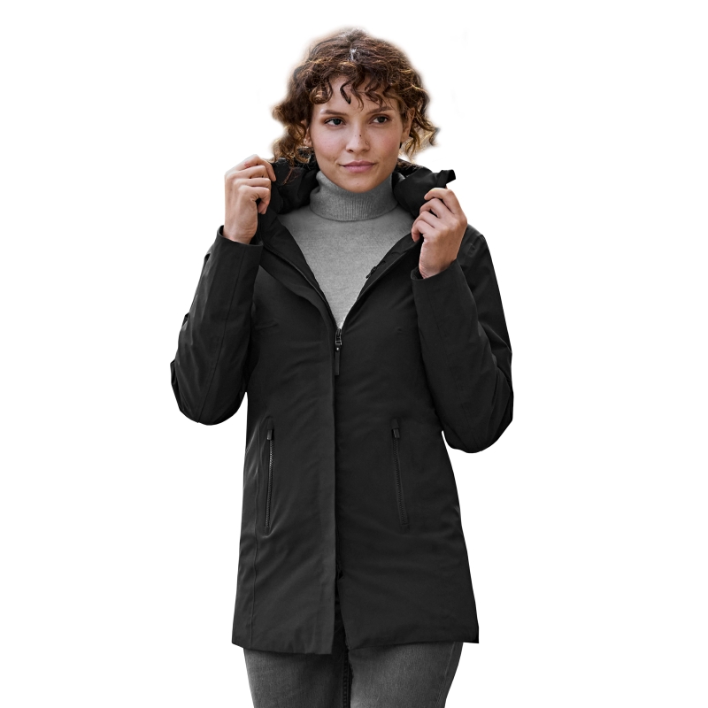 Allwetter Parka VALENTINA Fb. schwarz