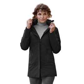 Allwetter Parka VALENTINA Fb. schwarz