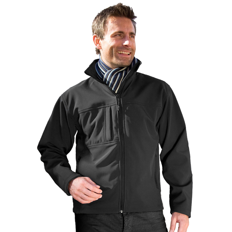 Team - Softshell-Jacke NORMAN, Fb. schwarz