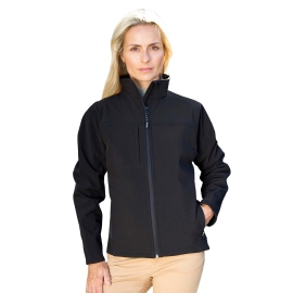 Damen Softshell Jacke NICOLE, Fb. schwarz